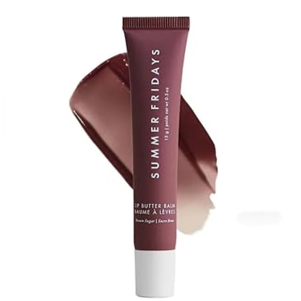 Summer Fridays Lip Butter Balm Brown Sugar Hydrating Sleep Mask NIB FULL SIZE